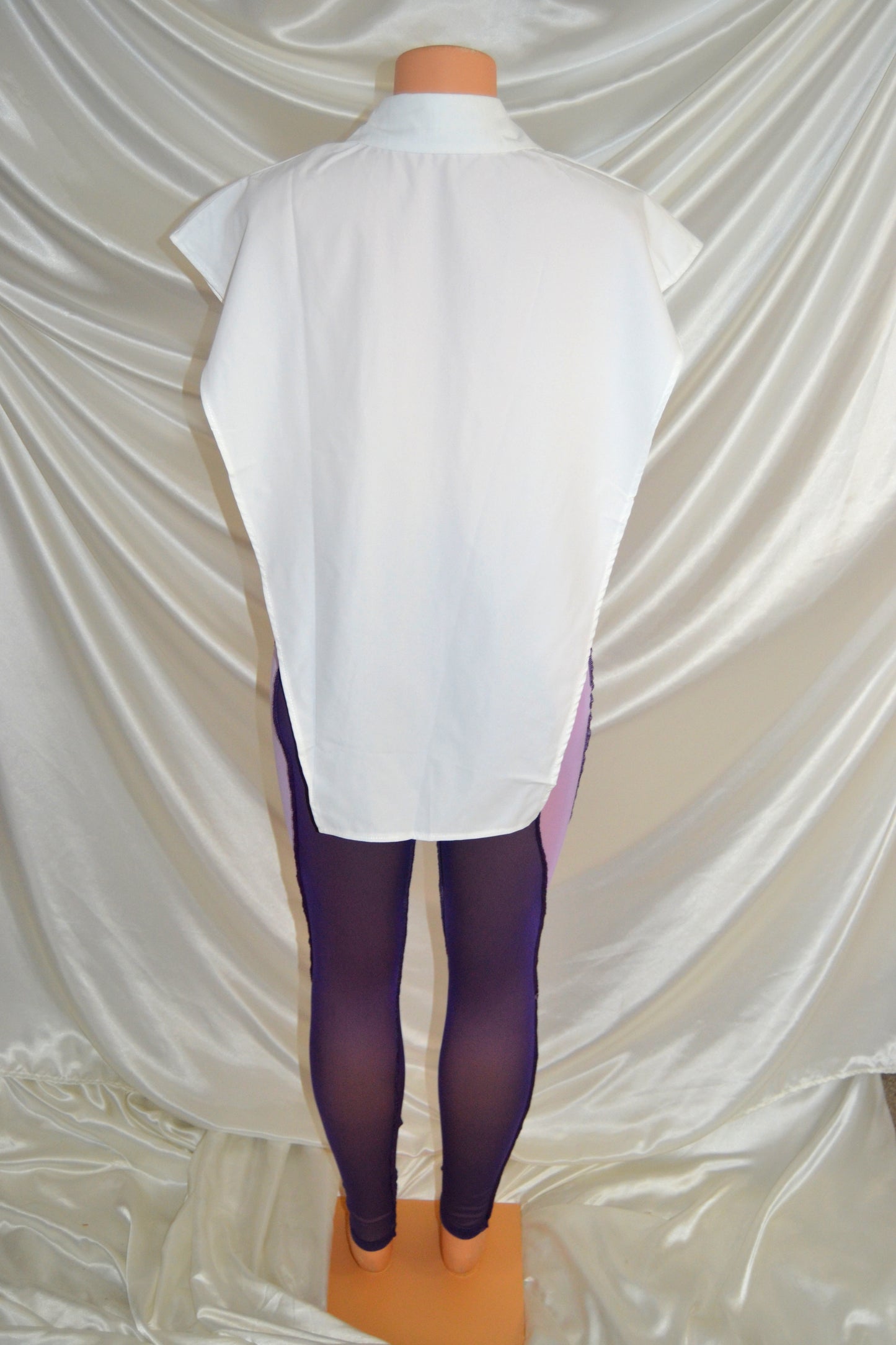 Amara Button Down Blouse x White