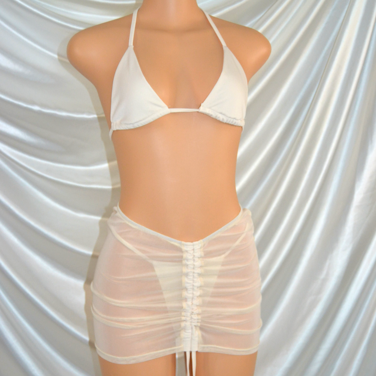 Camila 4 piece Swim Set x Cream