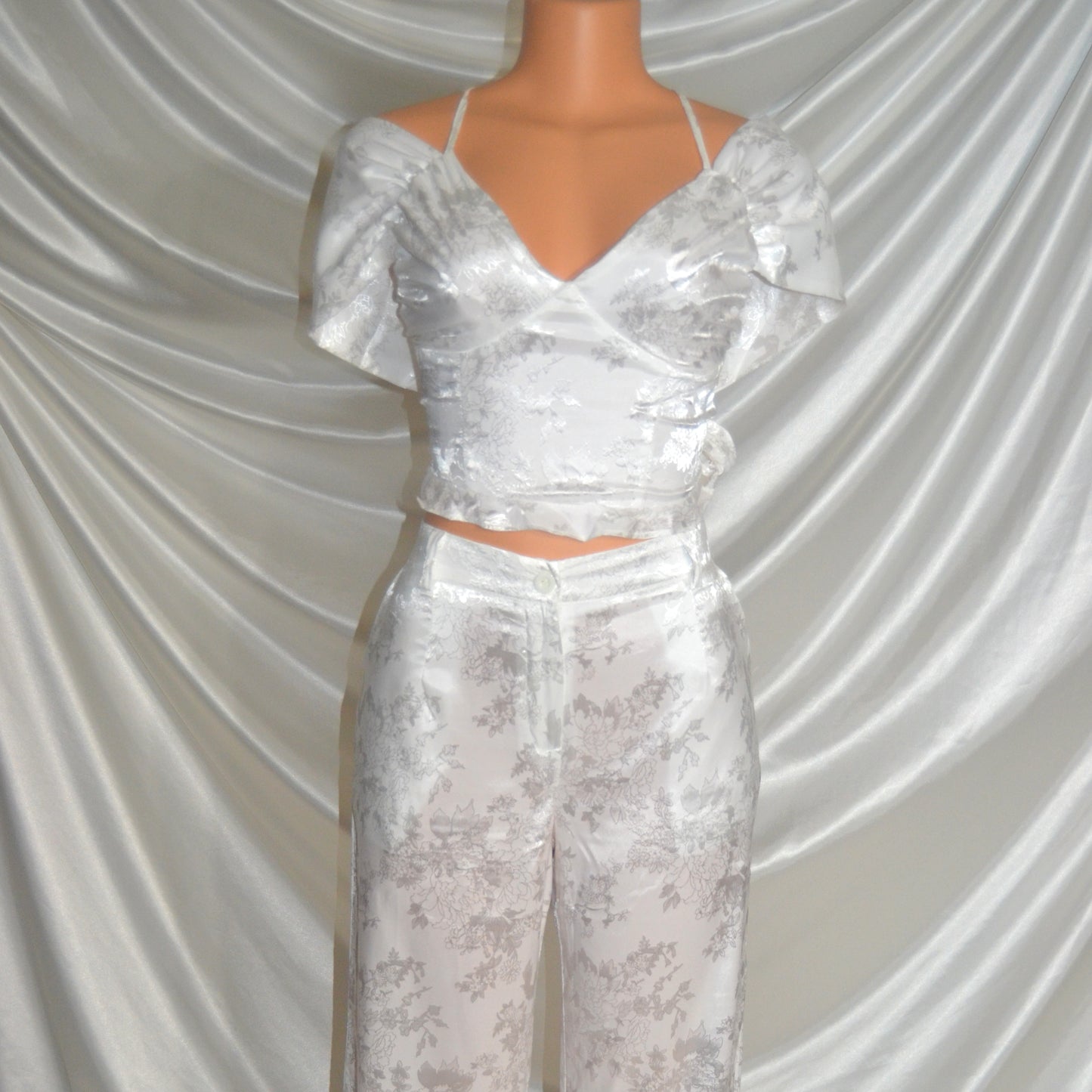 Imani pants Co ord - IVORY