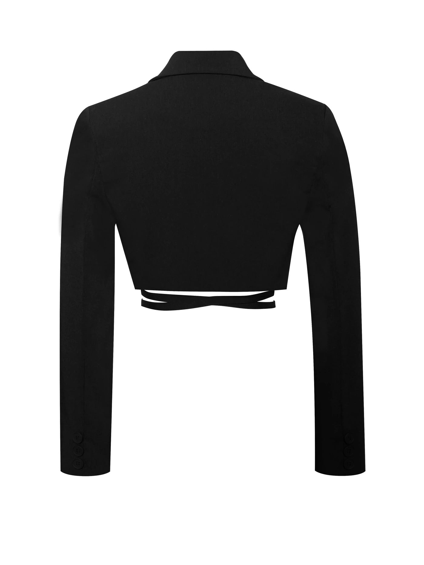 Camille Crossover Skirt Co-ORD x Black