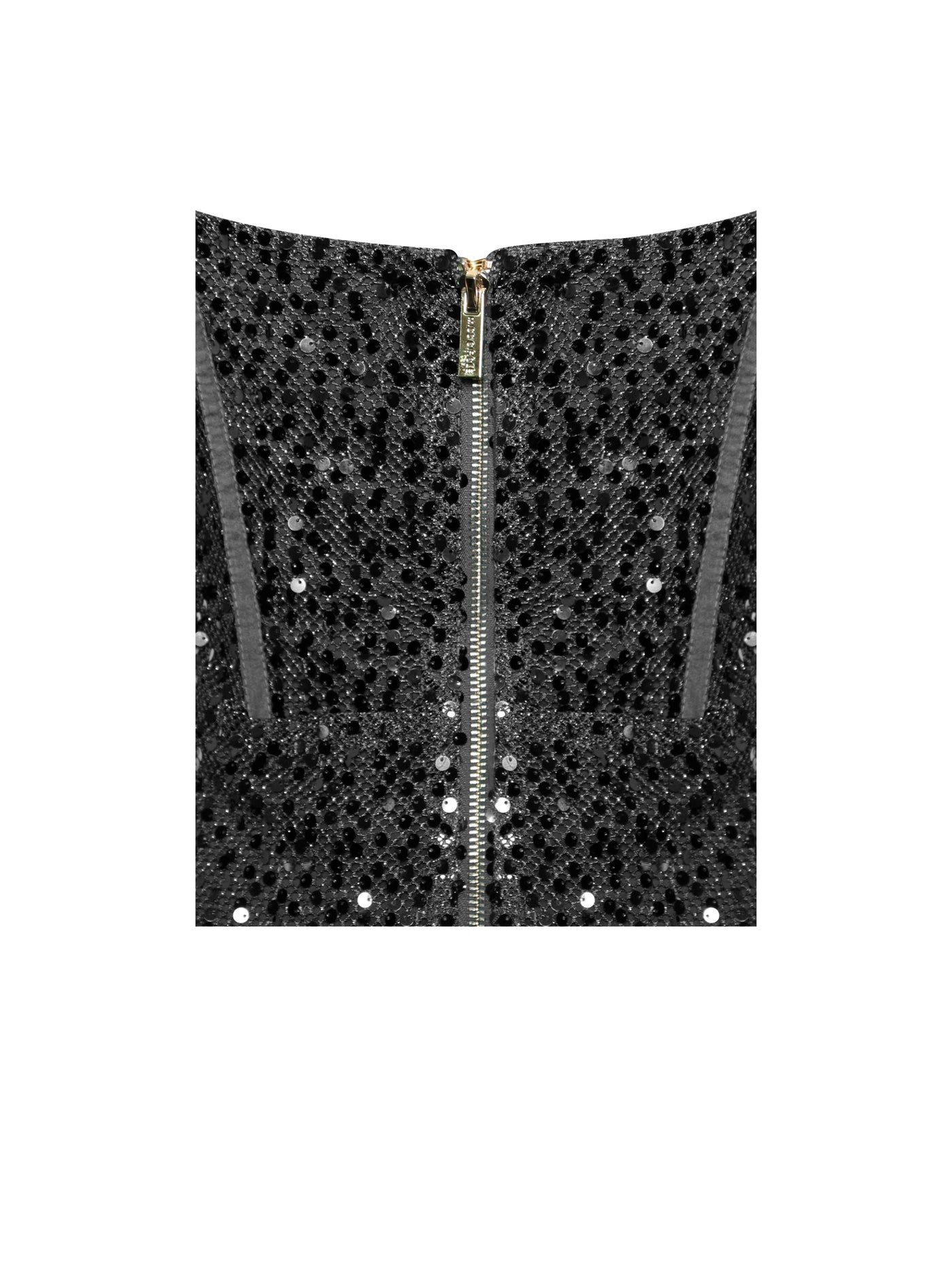 PRE-ORDER Claudia Long Sleeve Sequin Dress x Black