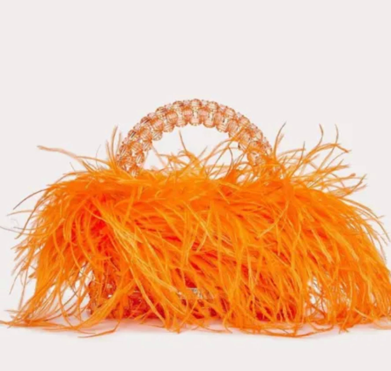 Madeline Feather Purse