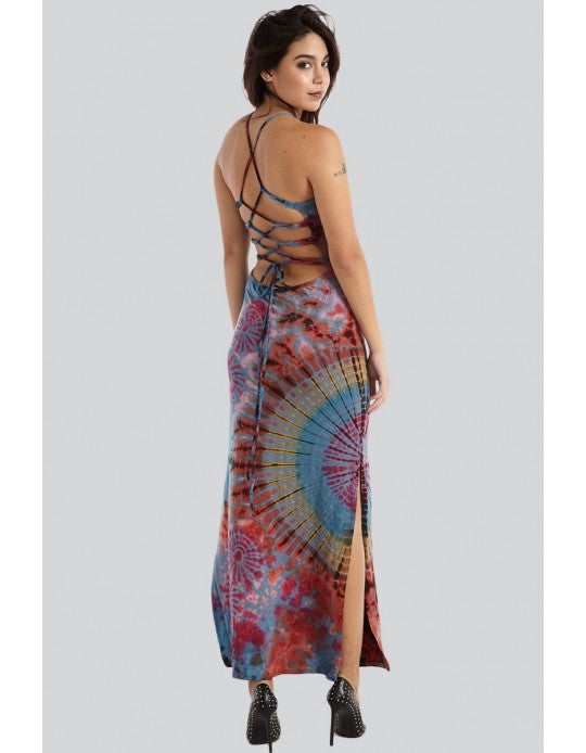 PRE-ORDER Kai Tie-Dye Long Dress