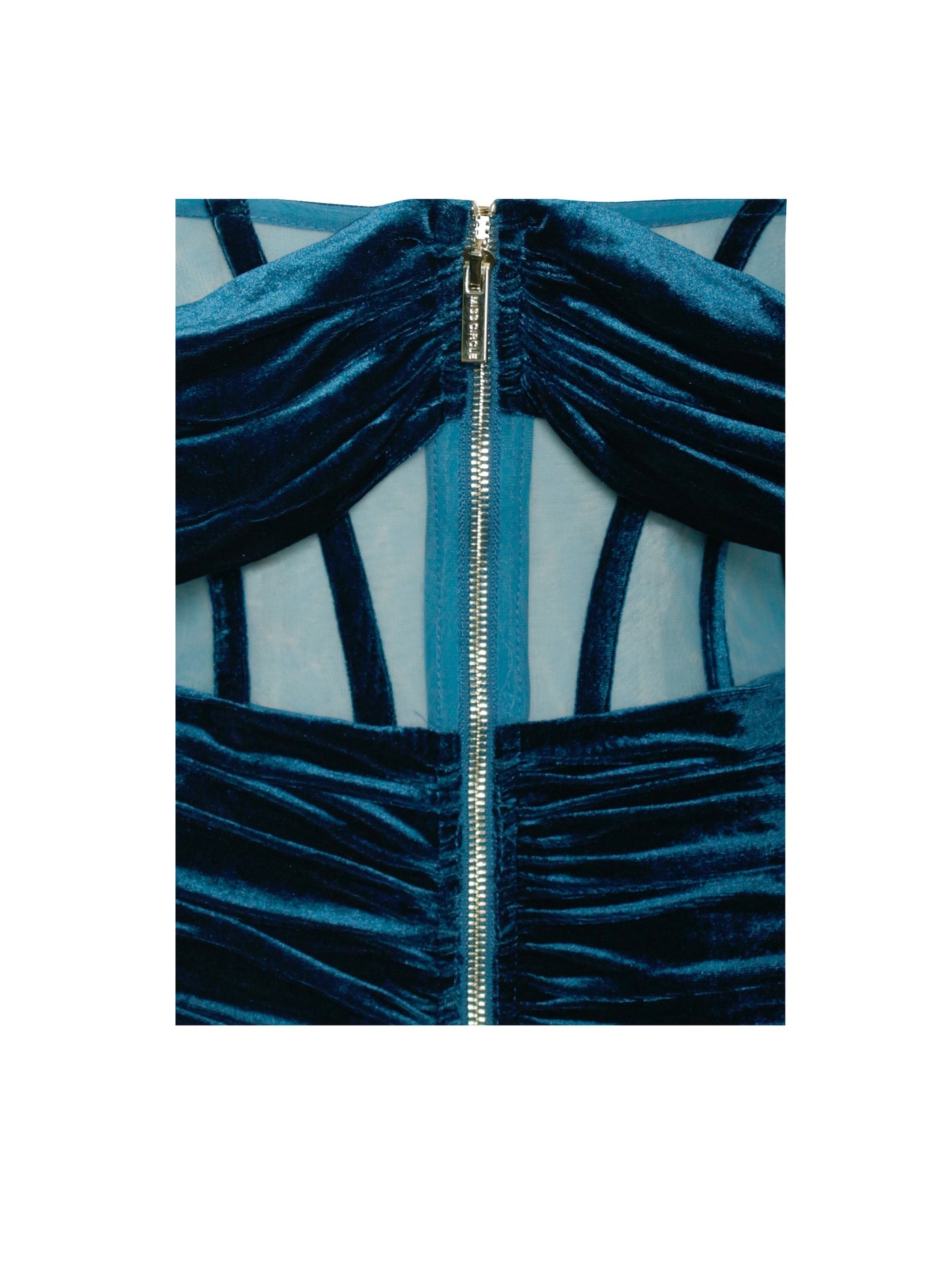 PRE-ORDER Valentina Corset Dress x Blue