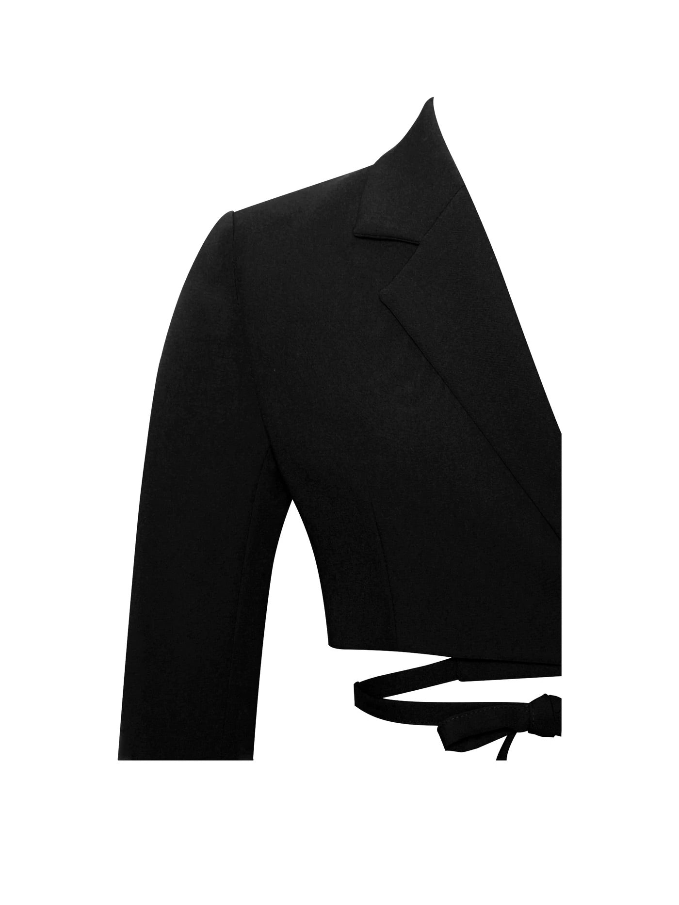 Camille Crossover Skirt Co-ORD x Black