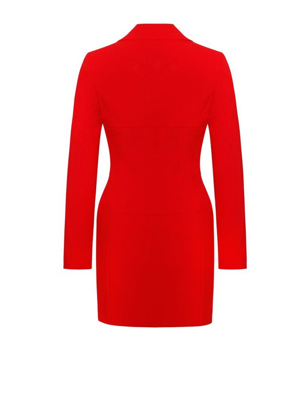 Natalia Blazer Dress x Ruby Red