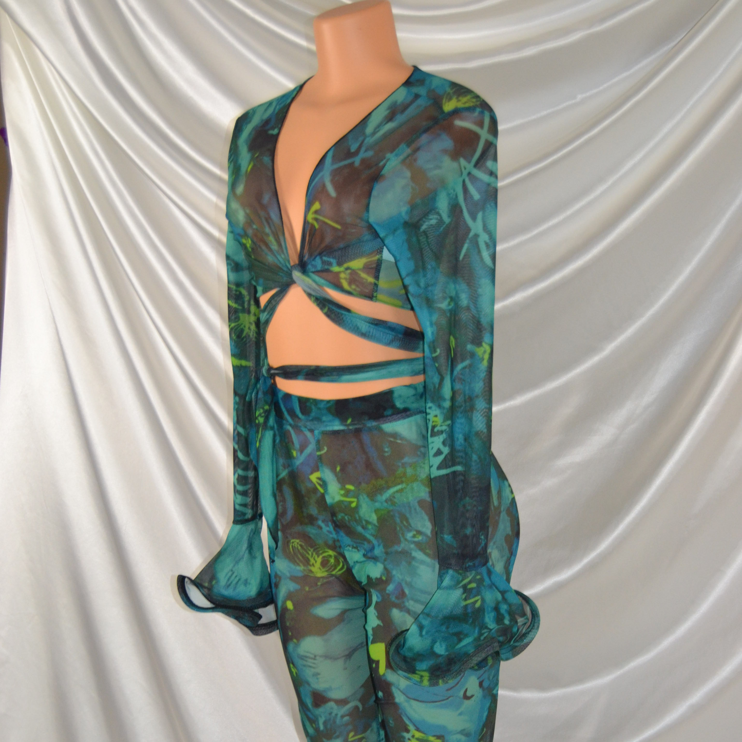 Maya Tropical Co ord- Emerald