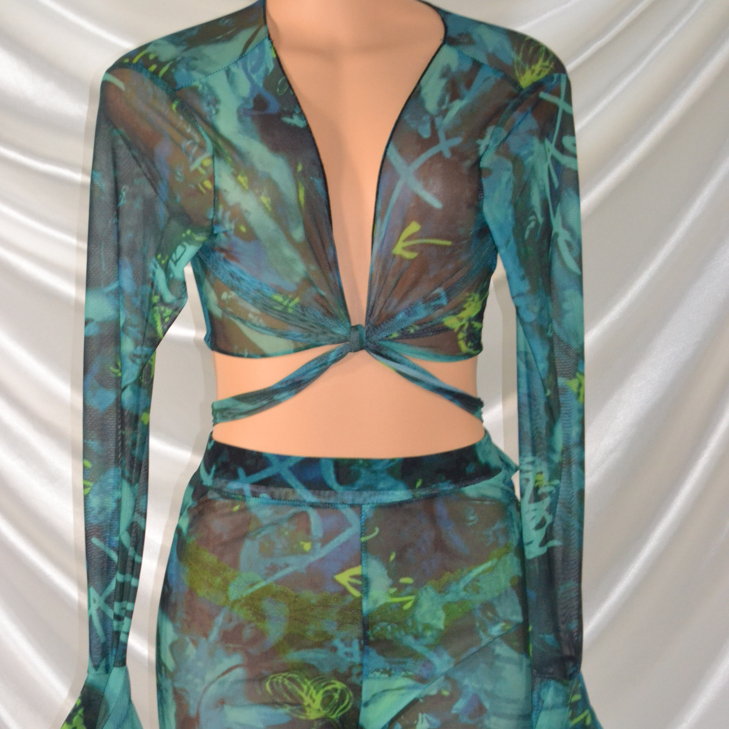 Maya Tropical Co ord- Emerald