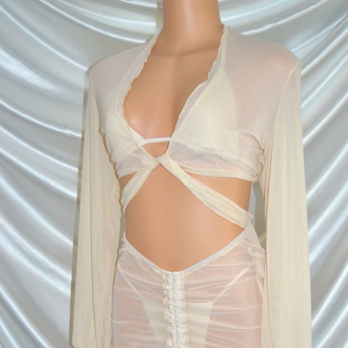Camila 4 piece Swim Set x Cream
