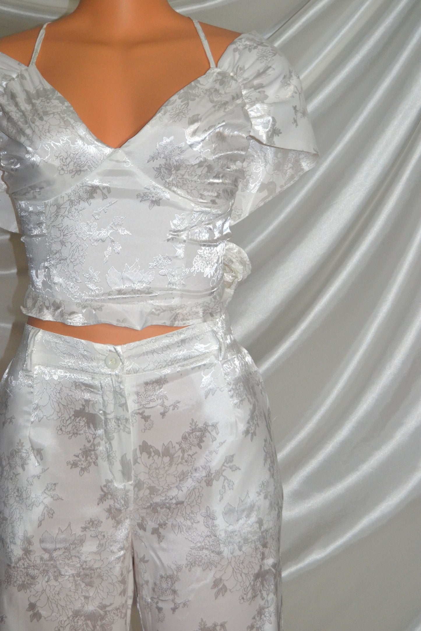 Imani pants Co ord  - IVORY