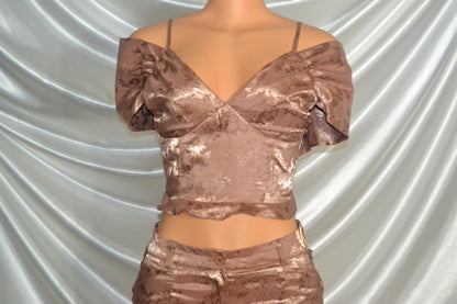 Imani pants Co ord  - Mocha