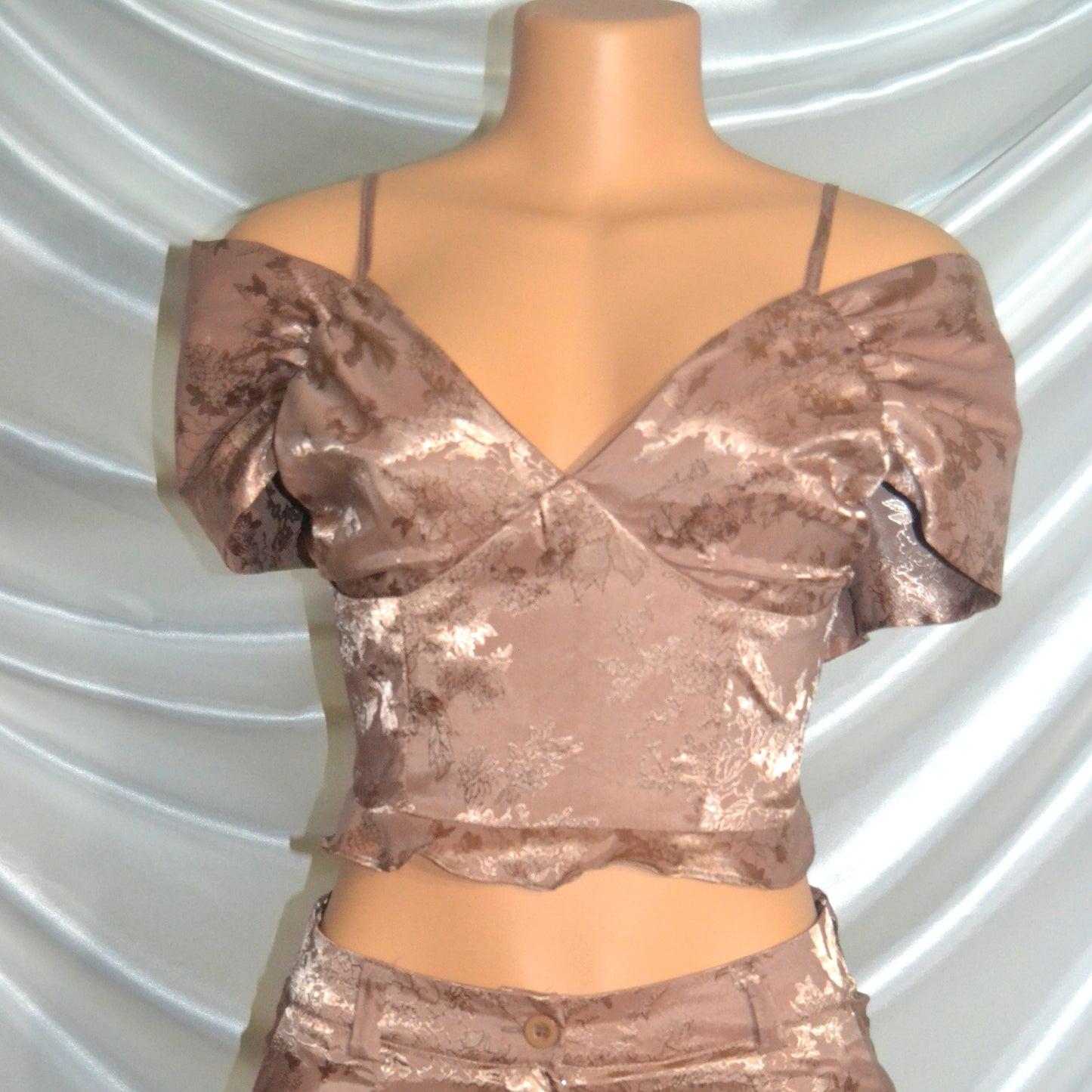 Imani pants Co ord  - Mocha