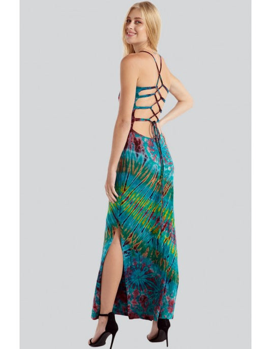 PRE-ORDER Kai Tie-Dye Long Dress
