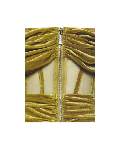 PRE-ORDER Valentina Corset Dress x Gold