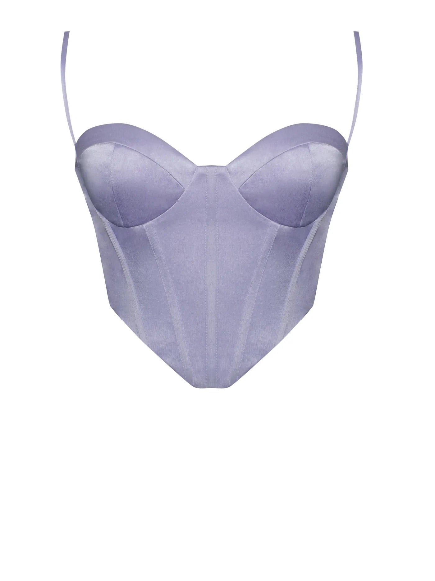 PRE-ORDER Emerald Green Satin Corset Top