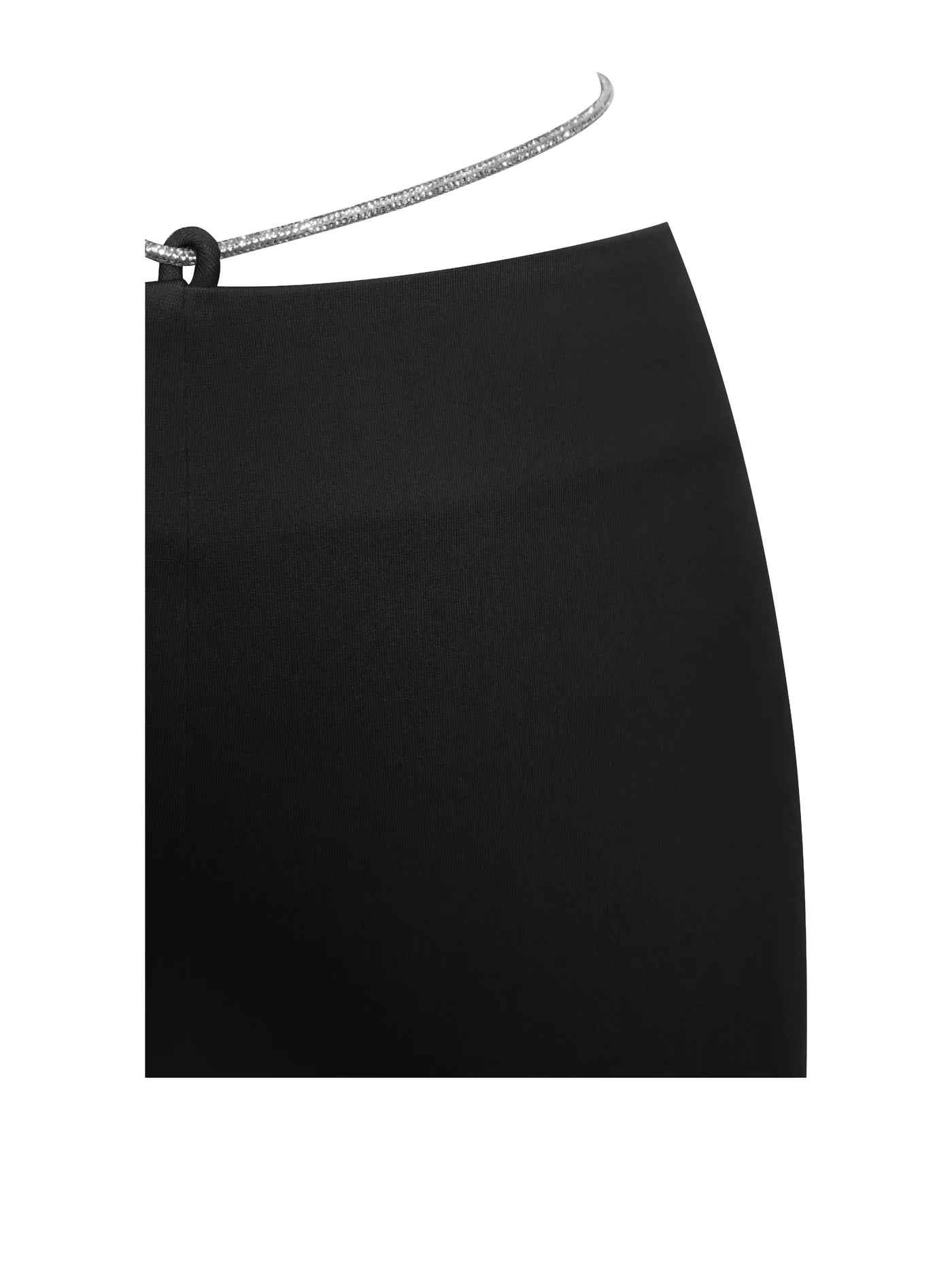 PRE-ORDERS Fulani Black Crystal Waist Strap Flare Pants