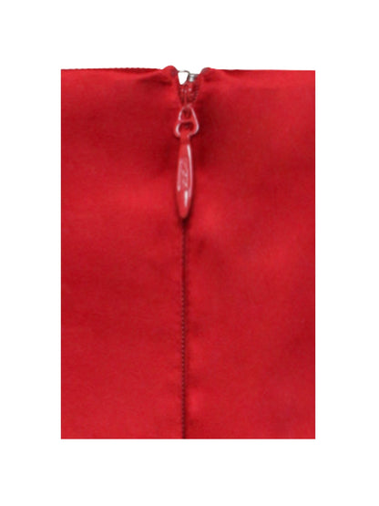 PRE-ORDER Lola Satin Corset Dress X Red