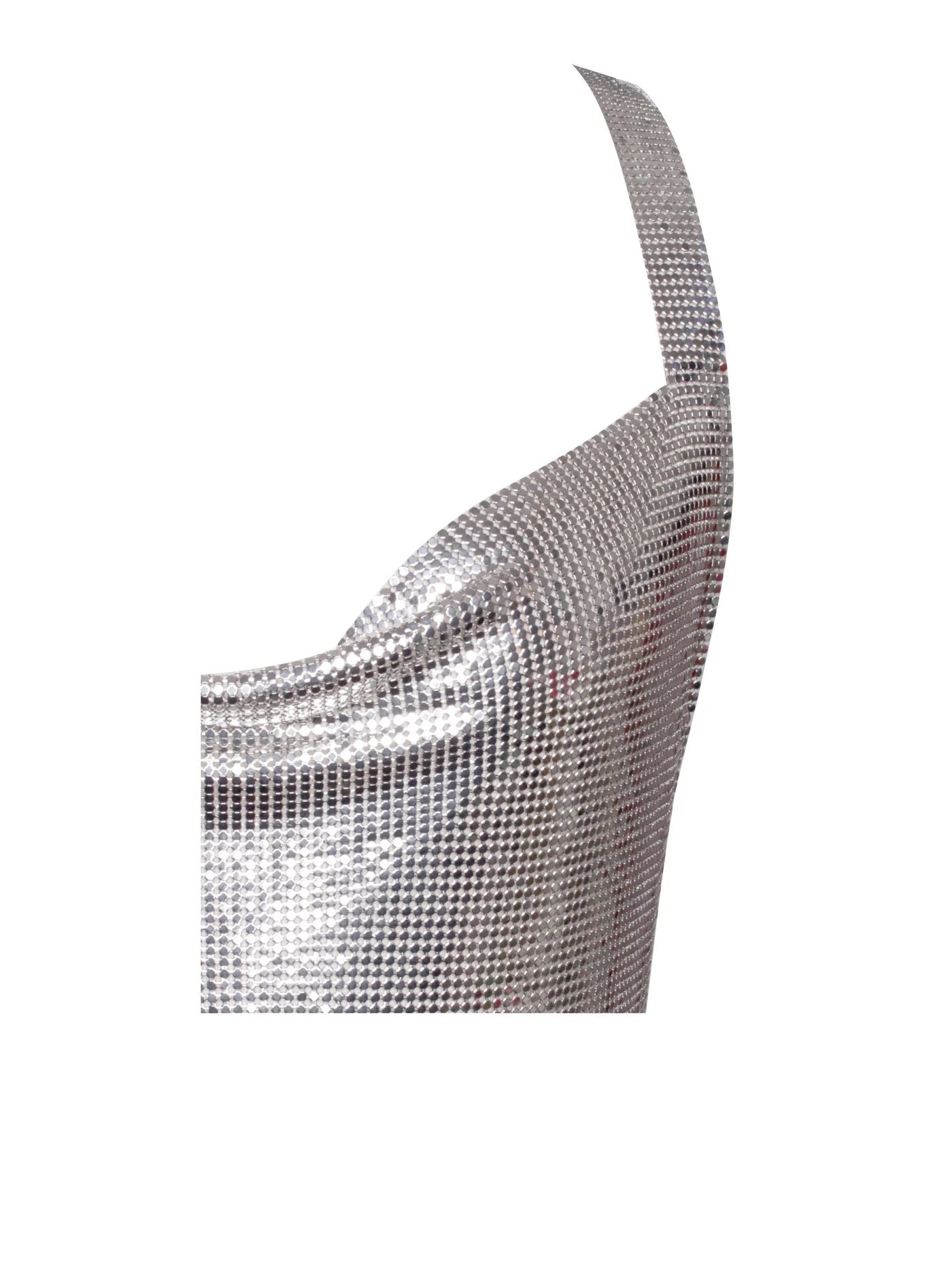 PRE-ORDER Yoncé Dazzling Mini Freakum Dress x Silver