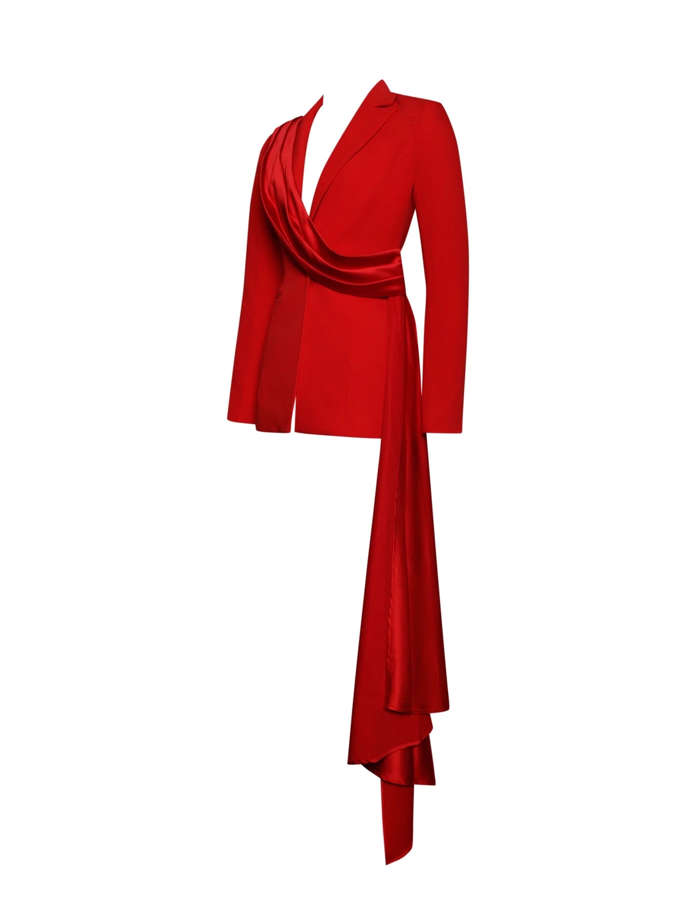 Giovanna Blazer Top x Red