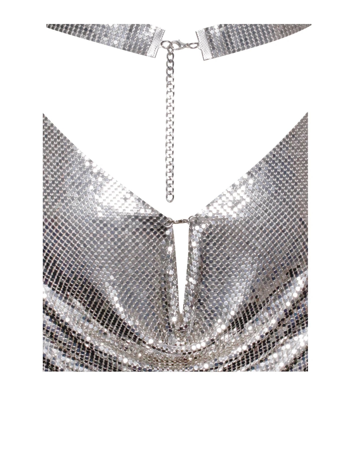PRE-ORDER Yoncé Dazzling Mini Freakum Dress x Silver