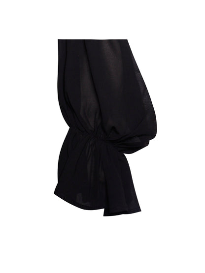 Zora Lace Corset Off Shoulder Dress x Black
