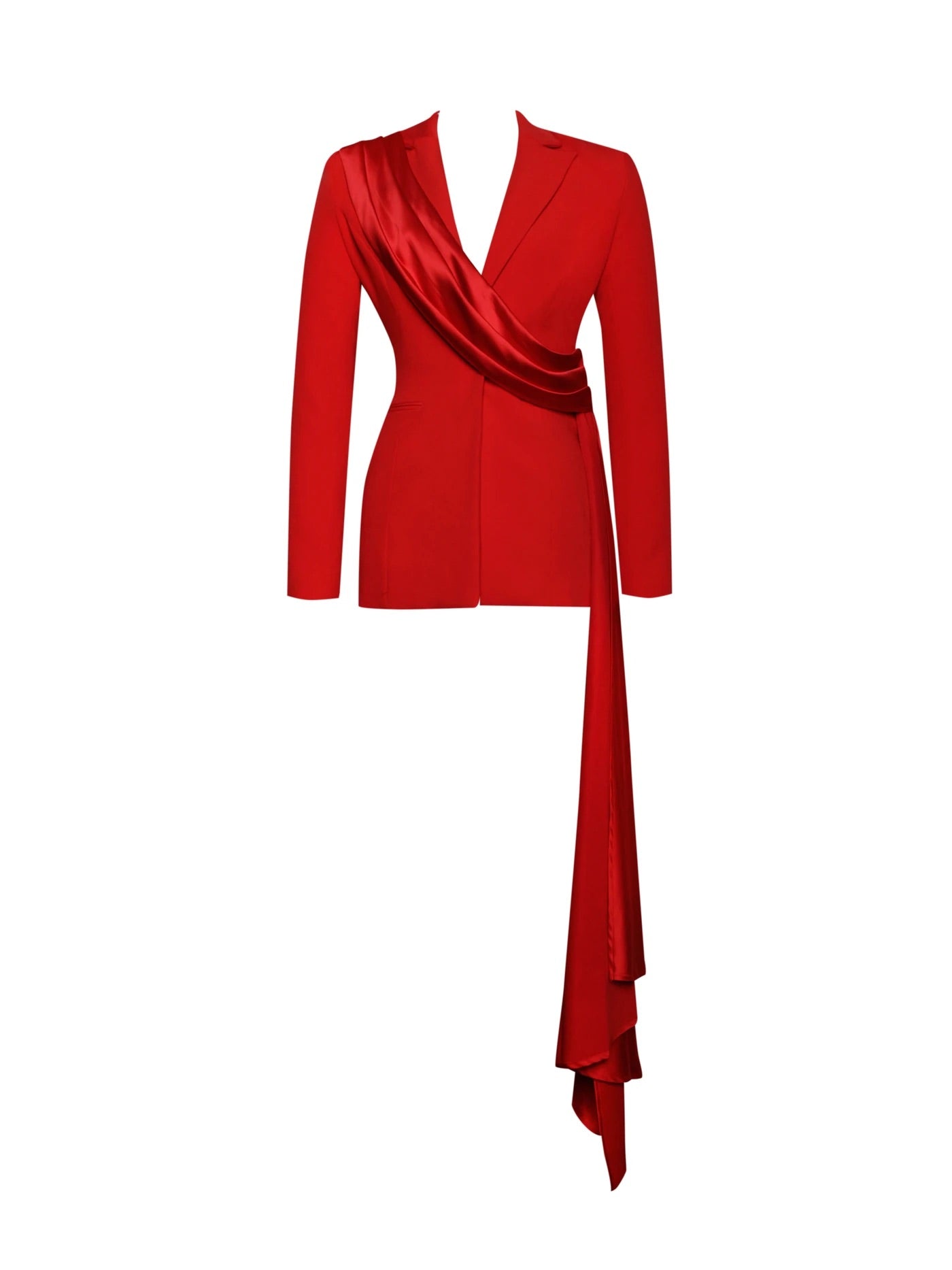 Giovanna Blazer Top x Red