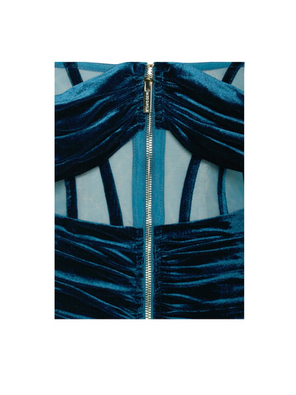 PRE-ORDER Valentina Corset Dress x Blue