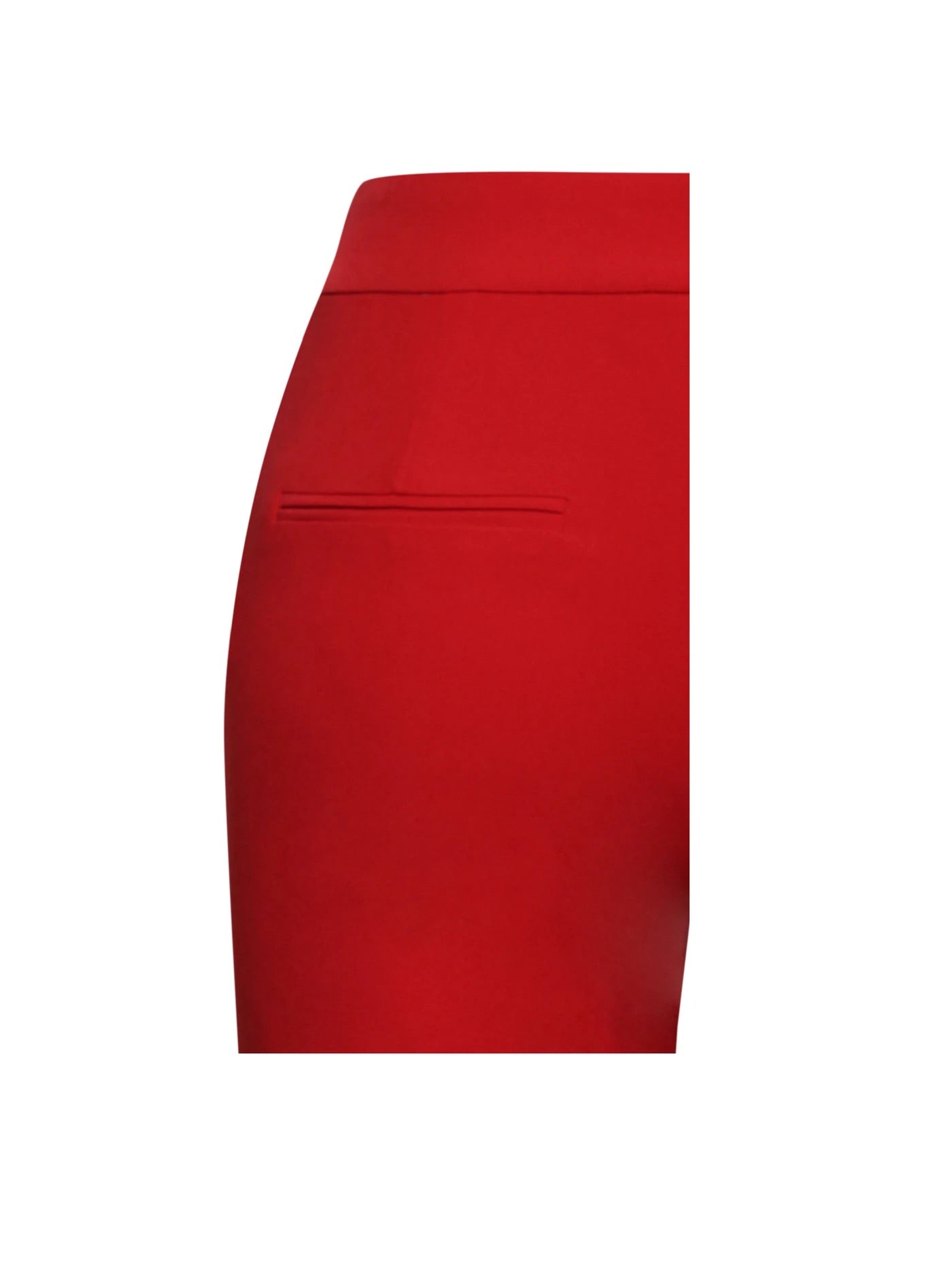 Giovanna Skinny Crepe Trousers x Red