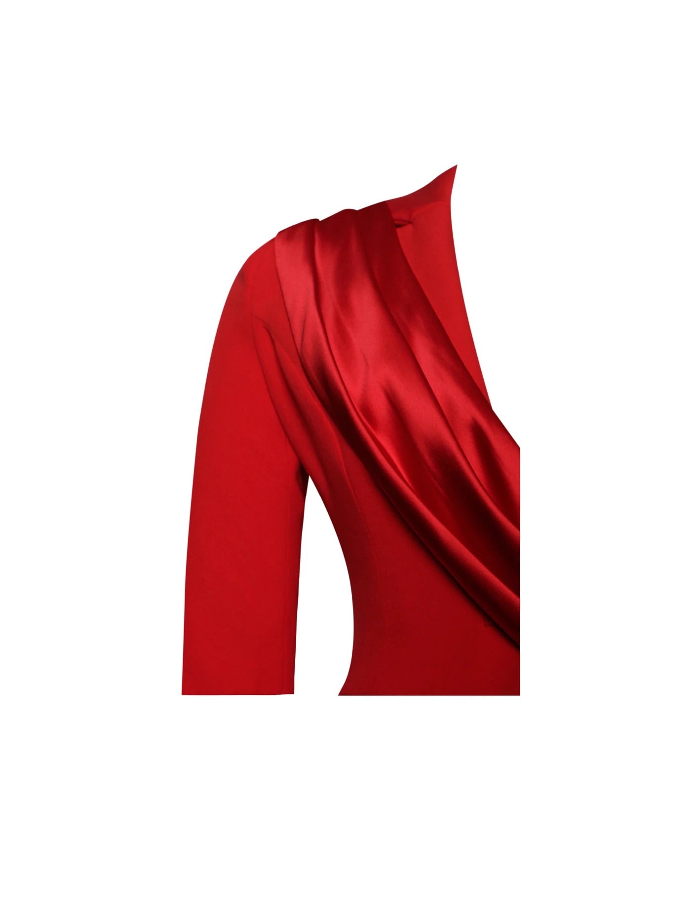 Giovanna Blazer Top x Red